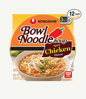 Bowl Noodle Soup chicken